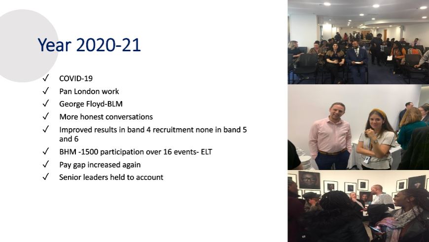 apseevents's tweet photo. Since 2018, there has been a 16% increase in BAME moving into senior leadership roles π
Serena Simon, Director of Communities @CityWestminster, talks creating tangible benefits to BAME communities internally, and externally, across Westminster #apsediversity https://t.co/n9nOCBdJdX