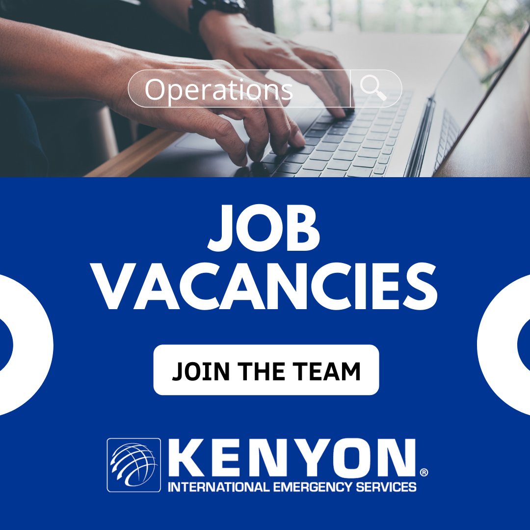 Kenyon_Tweets's tweet photo. We're #hiring!

We currently have a number of Operations #vacancies, based in both our Bracknell &amp; Texas offices. We're looking for people to develop, deliver, and support our emergency response services.

Read the job descriptions &amp; how to apply here:

https://t.co/Z7xQeJCaId https://t.co/vPzbqCJvGj