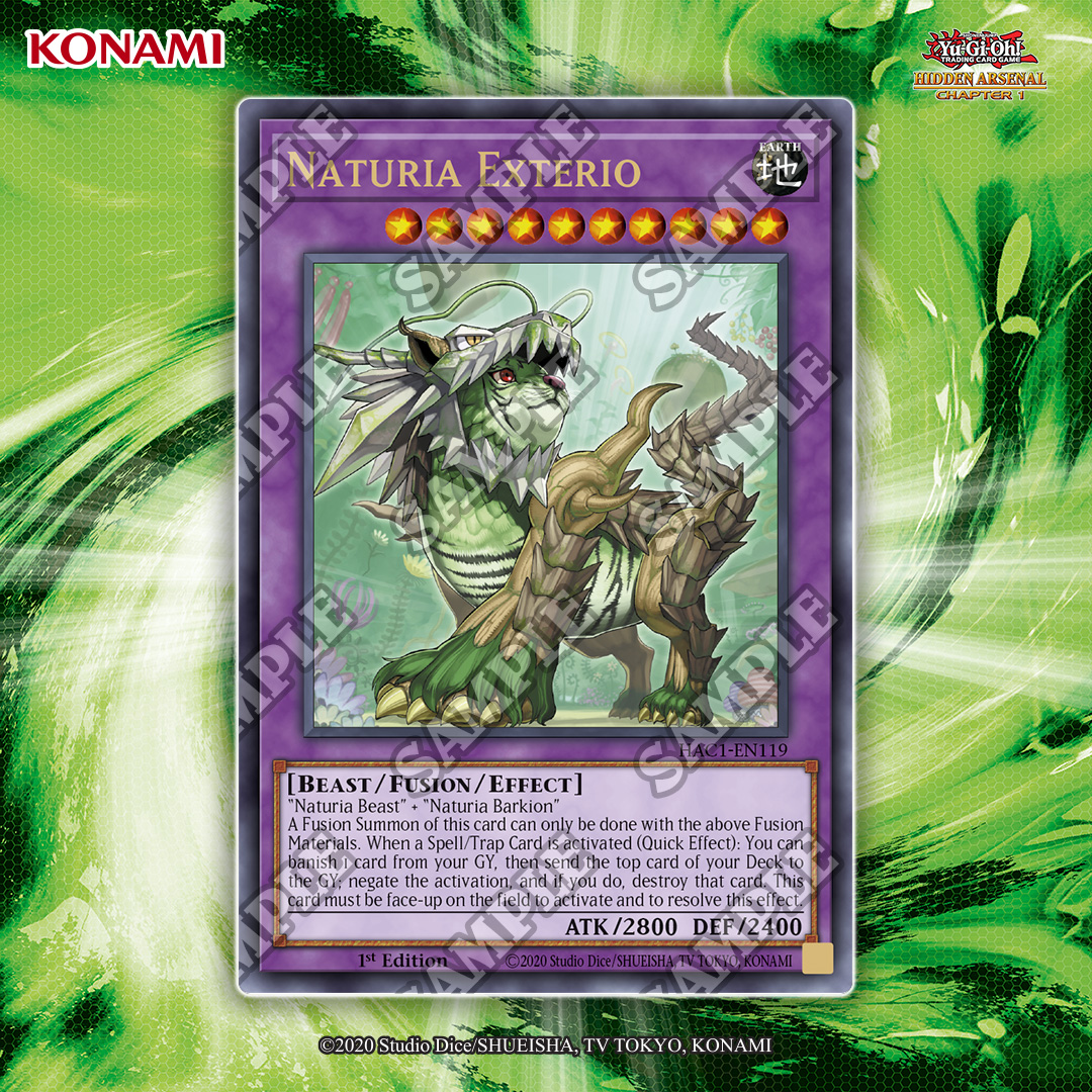 YuGiOhCardEU's tweet photo. Today's Weekly Spotlight is on some beautiful Naturia cards from Hidden Arsenal: Chapter 1! Which one is your favourite?
#YUGIOH #YuGiOhTCG #HiddenArsenalChapter1 https://t.co/RX8z7XnPZP