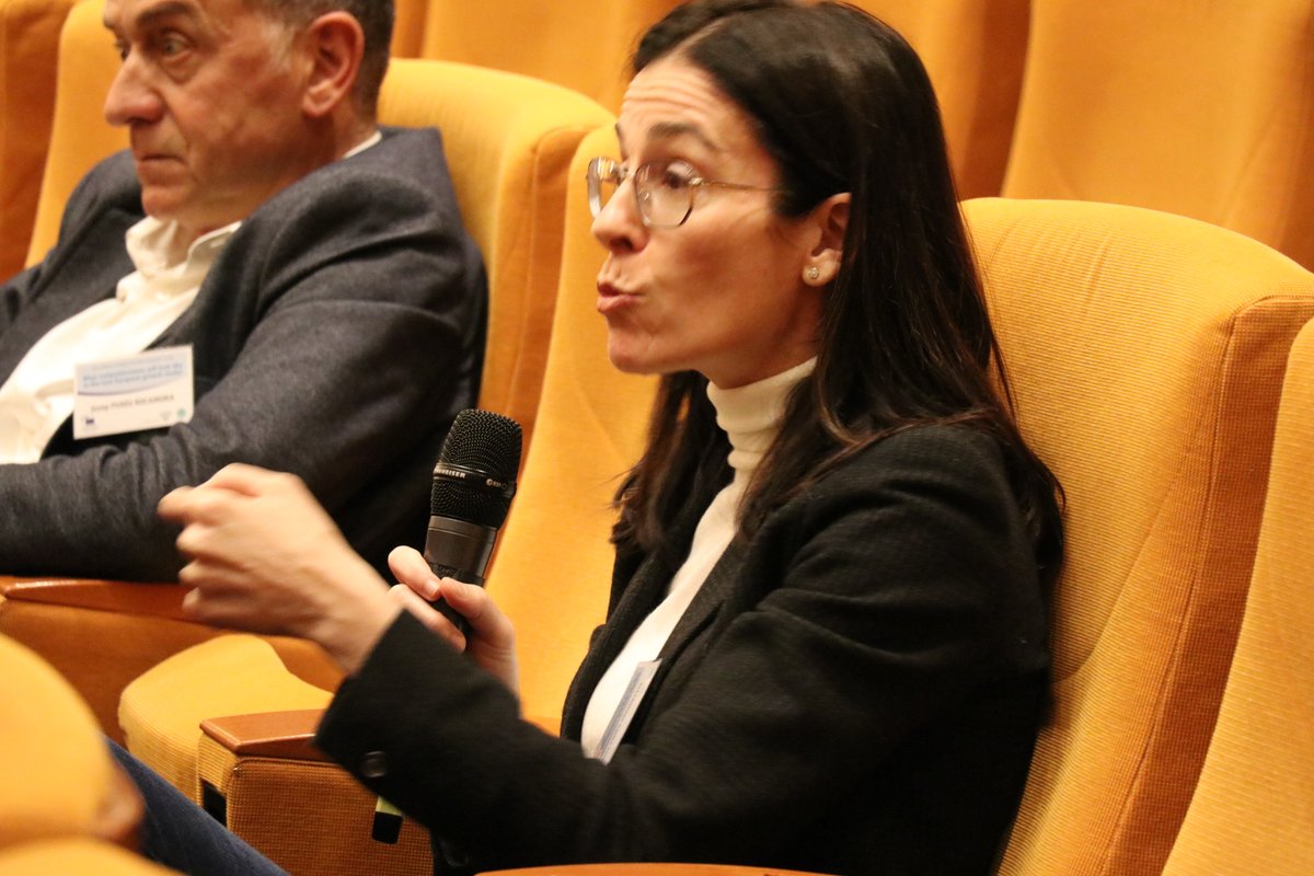 employers_EESC's tweet photo. We are in favour of a more sovereign Europe. But at the same time we cannot forget to focus on the #trade agreements with our partners.
@CirezPatricia at event on new #EuropeanGrowthModel https://t.co/0klHVNMIzl