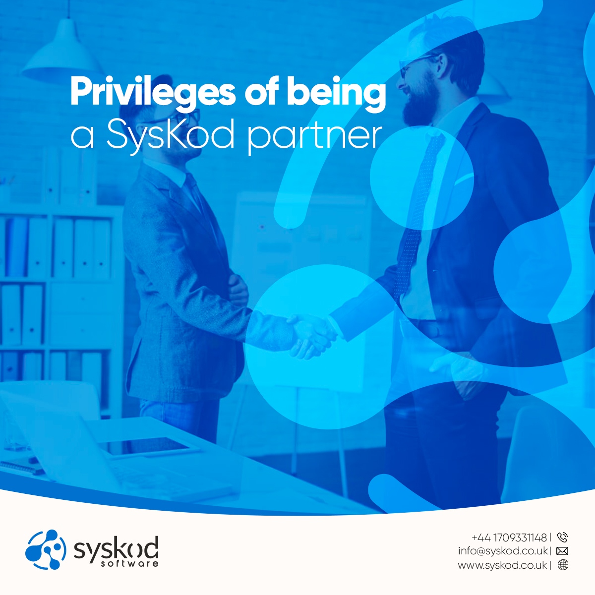 syskod_uk's tweet photo. As a SysKod partner, you'll gain instant access to exclusive resources, programs, tools, and connections. Contact us.

🖥️ https://t.co/J4IPmH8kEM
✉️ info@syskod.co.uk

#propertymanagementsoftware #software #development #business #SEO https://t.co/gTOVpI4mCs