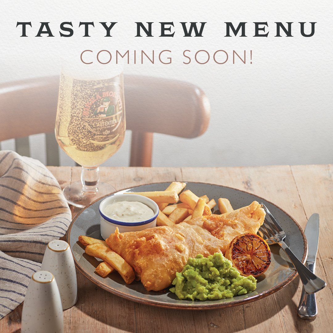 WellingtonWD6's tweet photo. We’ve been busy in the kitchen, crafting a new, exciting menu which we cannot wait to launch very soon. Expect big new flavours, Chef’s fresh specials using our best seasonal ingredients and of course... our favourite pub classics! We cannot wait for you to taste and devour! https://t.co/a71jFJG8uI