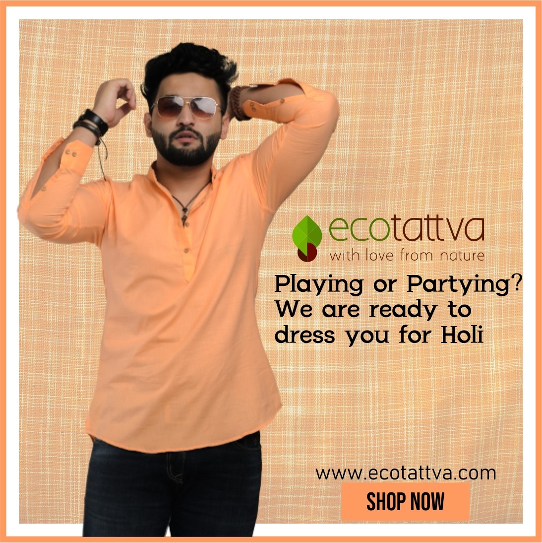 ecotattva's tweet photo. Holi Special SALE at https://t.co/AKQMFXlGLT
Shop for 2000/- and get 10% OFF on our new 
khadi cotton products.
Shop for 4000/- and get 20% OFF on our new 
khadi cotton products.
Shop for 5000/- and get 30% OFF + 500/- extra 
coupon (redeemable on next purchase).
Hurry! Up https://t.co/ianhX1wKNT