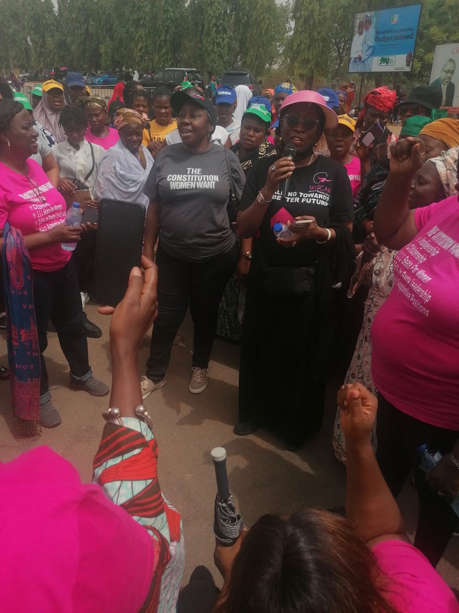 #NigerianWomenOccuppyNass (@womanifestong) on Twitter photo Developing Nigeria is a partnership, by throwing out the gender bills <a href="/nassnigeria/">National Assembly</a> you are telling us that Nigeria belongs to men only. Nigeria belongs to everybody <a href="/wiscar/">CUHA</a> #nigerianwomenoccupynass #BreakTheConstitutionBias
Thanks <a href="/womenadvocate/">WARDC</a> <a href="/evegender/">Evelyn Terundu Ugbe</a>
#BreakTheBias Developing Nigeria is a partnership, by throwing out the gender bills <a href="/nassnigeria/">National Assembly</a> you are telling us that Nigeria belongs to men only. Nigeria belongs to everybody <a href="/wiscar/">CUHA</a> #nigerianwomenoccupynass #BreakTheConstitutionBias
Thanks <a href="/womenadvocate/">WARDC</a> <a href="/evegender/">Evelyn Terundu Ugbe</a>
#BreakTheBias