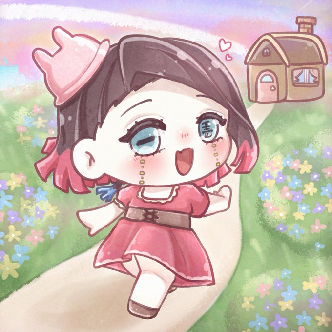 pognoodee is very very 🅱️usy ˚ ༘🪽さんがTwitterに投稿した魘夢(鬼滅の刃)のイラスト。