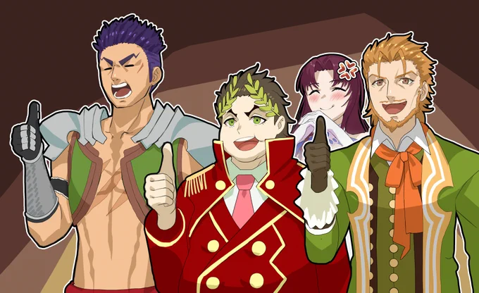 喜ぶ一部の男性鯖たち
この後めちゃくちゃ怒られました。
#FGO 