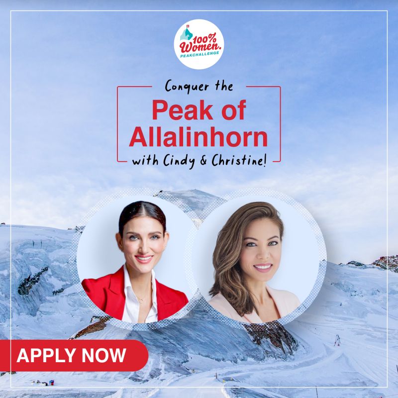 SwissAmbSGP's tweet photo. 📢Join the #PeakChallenge by @MySwitzerland_e!🇨🇭 Calling on the women from the region are Cindy Bishop, UN Women's Goodwill Ambassador & 🇫🇷-🇨🇭-🇵🇭Christine Amour-Levar, founder of #WOAM & @herplanet_earth ! Apply 👉https://t.co/IKomqKPEew https://t.co/4OqMkMB9H5