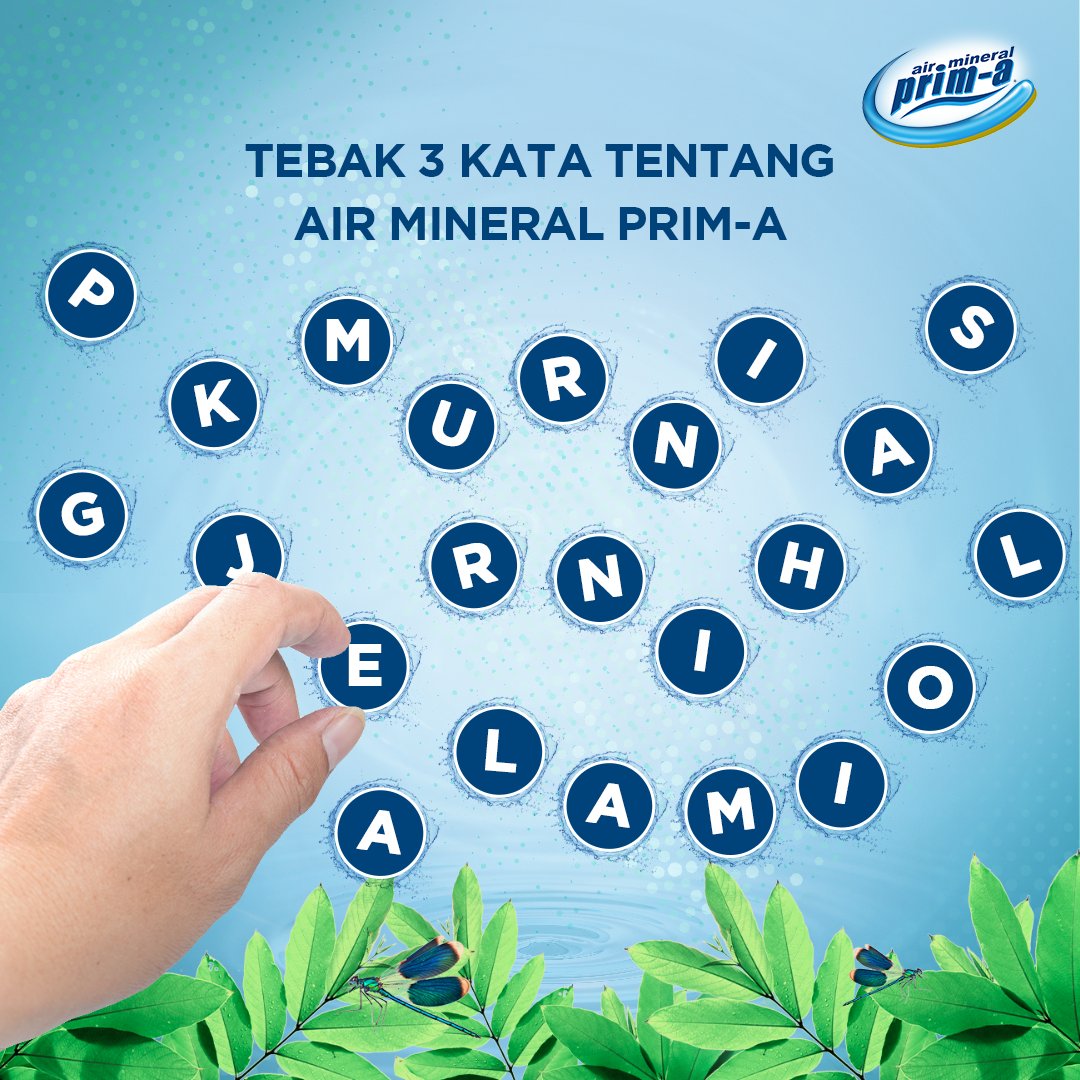 Waktunya ikutan lagi #KuisPrima bulan Maret, nih! Hadiahnya kayak biasa ada pulsa 100rb untuk satu orang beruntung!

Lihat cara ikutannya di IG @primawaterid ya!

Semoga beruntung, guys!

#AirMineralPrimA #SemangatPrimA