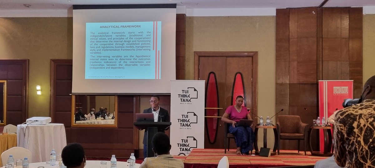 BusaraCenter's tweet photo. Proud to see our very own James Kengah, co-present the findings from our project with the @UhuruInstitute at 'The Launch of the Cooperative Resilience Measurement Index & Research Report' today.
Watch it back here: https://t.co/hNwzuw4kYP
#CoopResilience
#CoopIdentity
#CoopDevt https://t.co/exK9GLyNf8