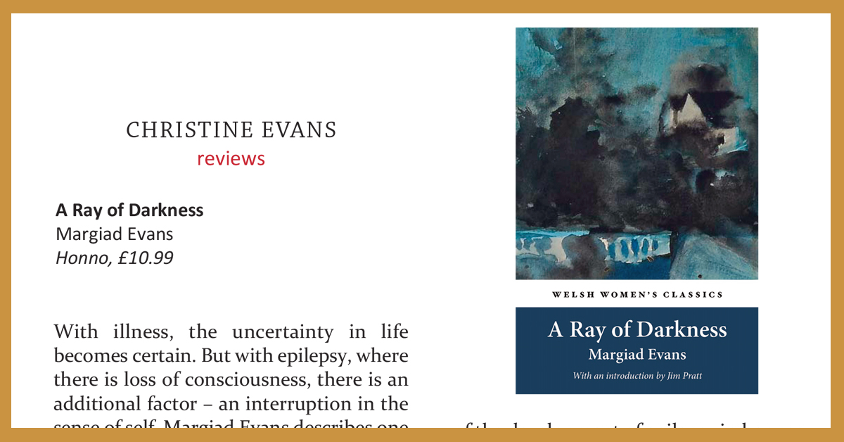 Planet_TWI's tweet photo. In the current issue, psychiatrist &amp; psychotherapist Christine Evans offers a unique review of #MargiadEvans' 'A Ray of Darkness', &amp; a wider reflection on #epilepsy, selfhood &amp; God.

https://t.co/32wQJhZBod
https://t.co/mZFVjF2zhK https://t.co/0KmJ9fDDmS