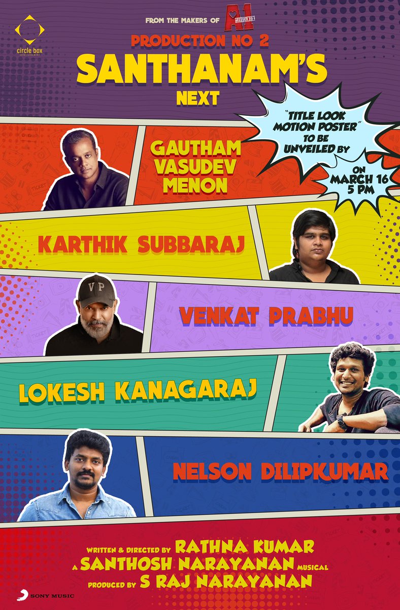 Tamiltvschedule's tweet photo. #Santhanam Next.

@iamsanthanam @MrRathna @circleboxE https://t.co/NCEHV5YmO3
