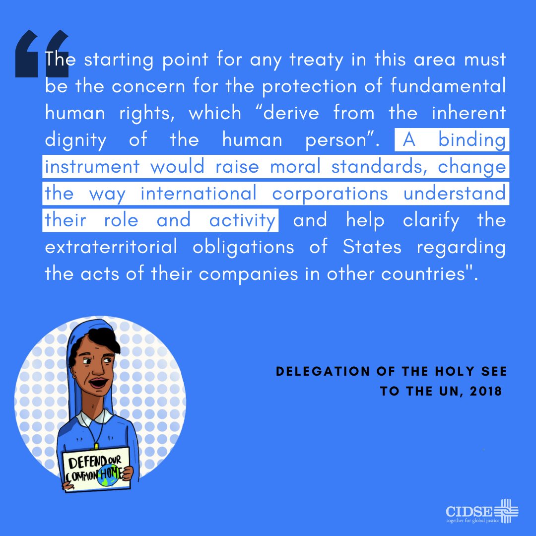 Bishop_Quigley's tweet photo. Indigenous people, #women, #faithgroups & social movements are calling for a #BindingTreaty on Business & Human Rights, incorporating environmental due diligence & applying especially to transnational corporations.
What should this Treaty include?
⬇️ https://t.co/A1KBZ6jSGx https://t.co/eBaVsmFoO1