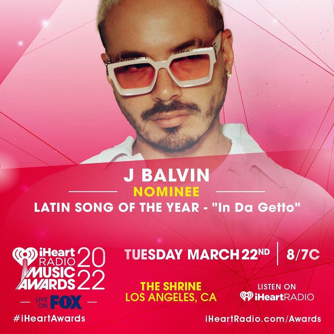 Rita_Balvin's tweet photo. #InDaGetto de #JBalvin esta nominada para Latin Song of the Year en los @iHeartRadio 🙌🏽⚡️👏🏼🎶🎶🔝
#JBalvin #LaFamiliaMundial https://t.co/EesUKiq57j