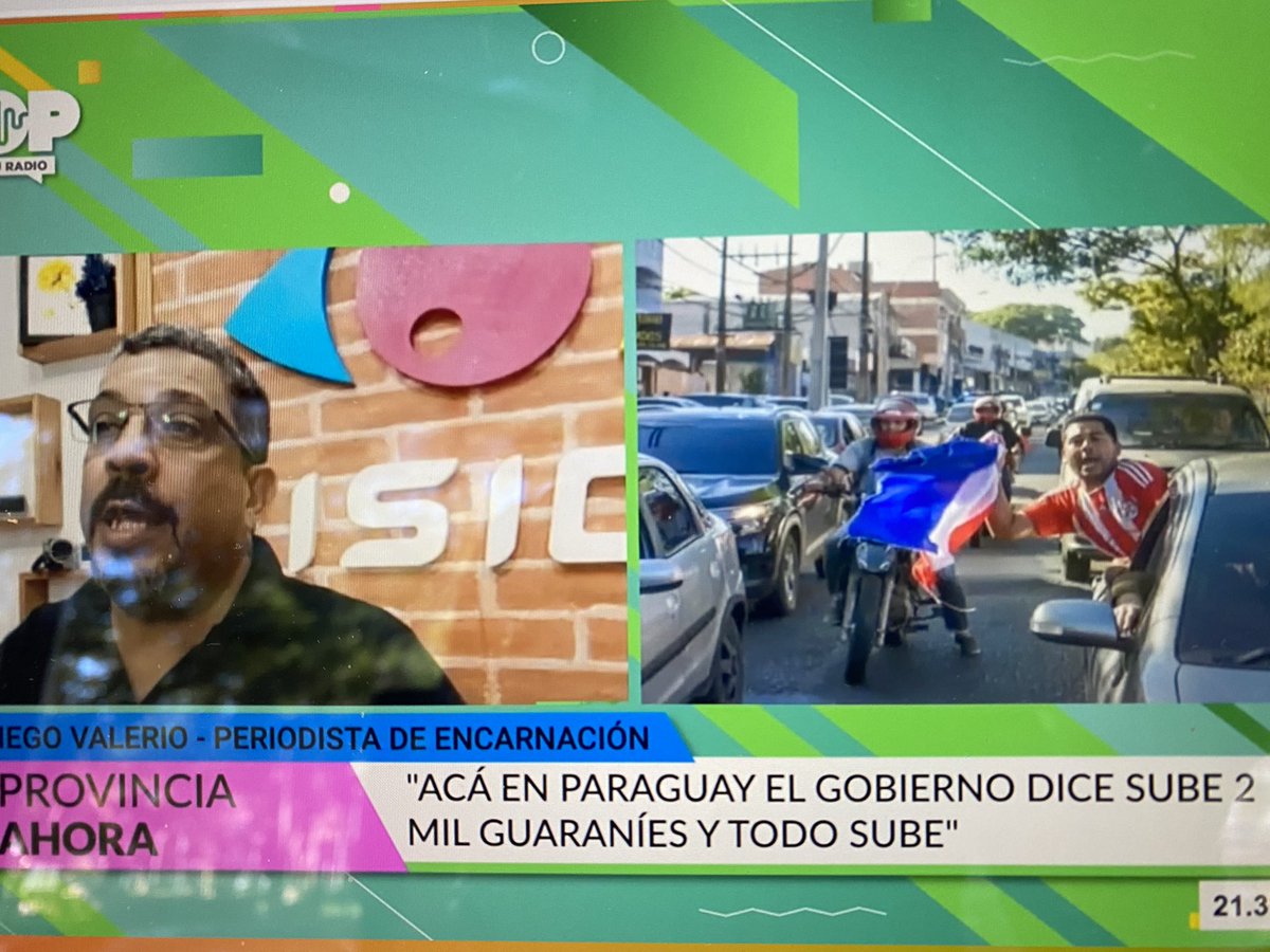 Paraguayos piden que el gobierno tome medidas para bajar el precio del combustible.  “El litro es tres veces más alto que en Argentina “ dijo Diego Valerio, periodista de Encarnación.  
<a href="/radioLt17/">LT17 Radio Provincia de Misiones</a> 
<a href="/Danomarok/">Daniel Gómez</a> 
<a href="/RomiGaleano90/">Romi Galeano</a> 
#ProvinciaAhora