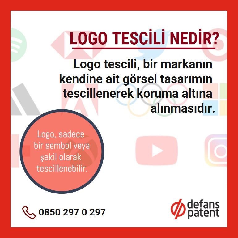 defanspatent's tweet photo. Logo tescil belgesi logo tescili başvurusunun ardından marka mülkiyetinizi ve haklarınızı belgeleyen marka tescil belgesidir. Marka tescil belgesi (logo tescil belgesi) edinilerek marka logosunun kişiler veya kuruluşlar tarafından kullanılması engellenir.
#logotescil https://t.co/jcAdWUouxw