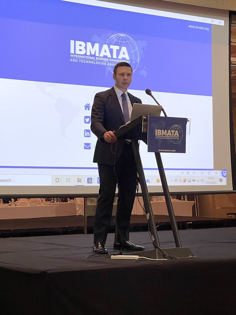 CapacityNow's tweet image. IBMATA 2022 Dubai has started, the leading thought leadership think-tank for border management. Great opening. #ibmata #ibmatafamily #borders #goods #customs #immigration #security @FortinusGlobal @border_mgmt