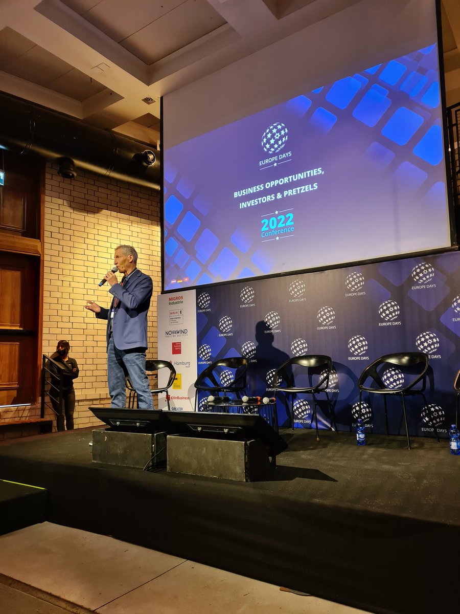 Great privilege to join #EuropeDays in #TelAviv .
Big Thx to Gilli Cegla <a href="/gillic/">Gilli Cegla</a> for having us and getting the chance to talk about investment opportunities in #FoodTech