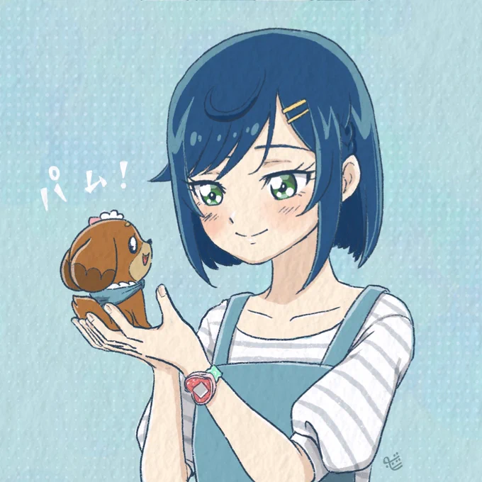 かわいいここねパムパム🐶
#precure 