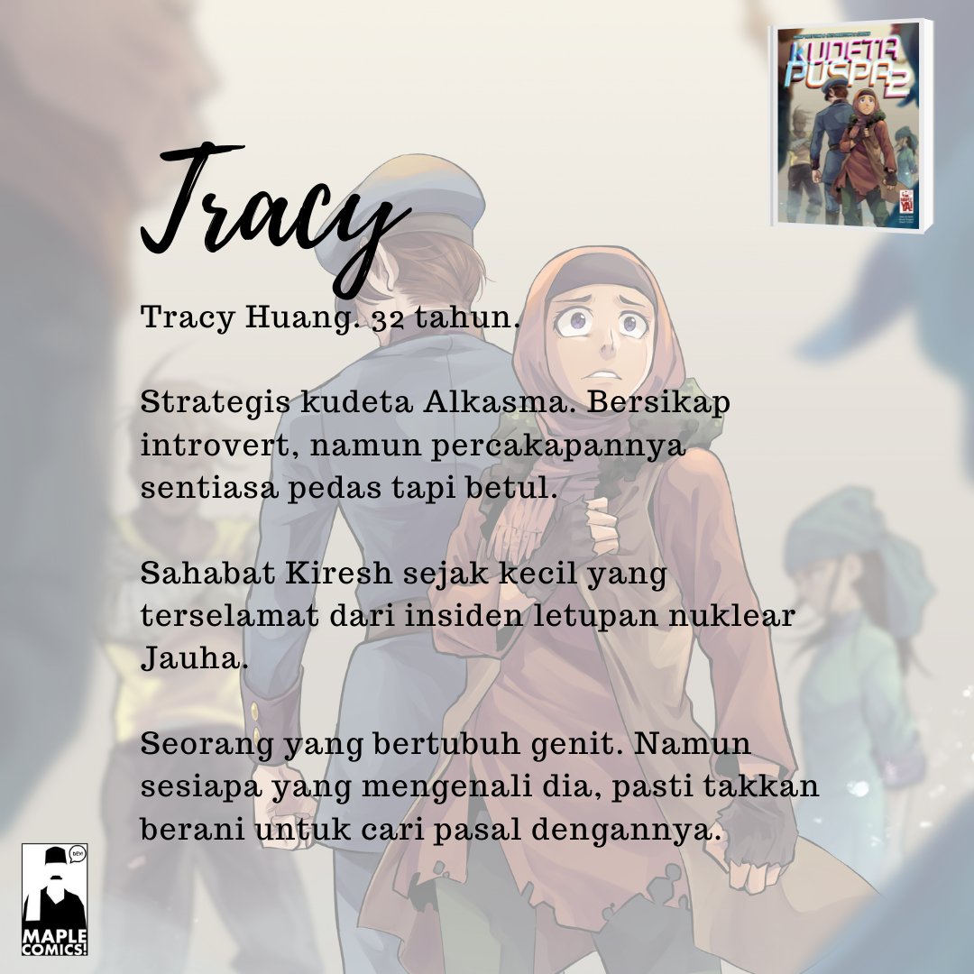komikmaple's tweet photo. Ibu dan ayah Tracy dahulu pernah menjadi ahli penyelidik sumber tenaga Organium.
#kudetapuspa #kudetapuspa2 #hasifrayyan #komikmaple #maplecomics https://t.co/6hyR8nQ91Q