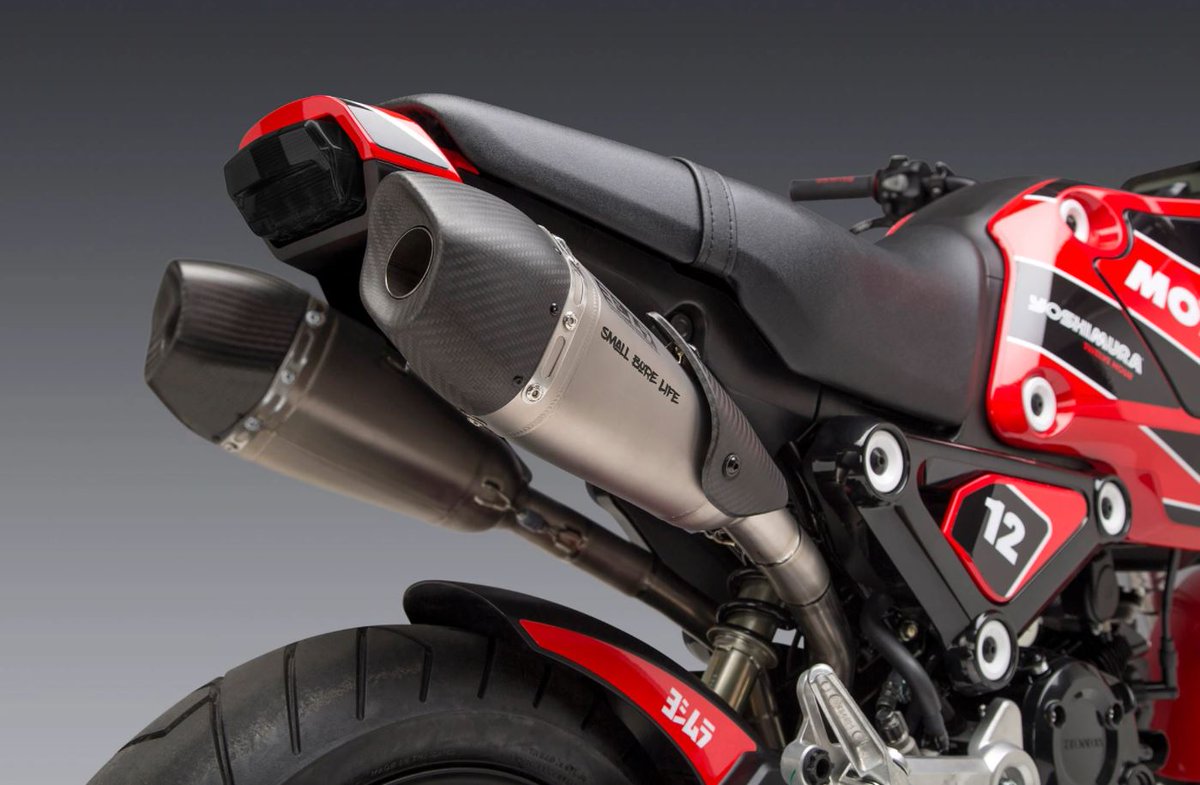 AxxLMoto's tweet photo. お客様ご注文パーツが入荷いたしました♪
US YOSHIMURA の グロム 21- DUALマフラーです!
メーカーでも売り切れとなっており、一部のルートで受注生産として1つだけ入手することが出来ました^^
本国アメリカから入荷し、1か月ほどの納期にて納品が出来ました☆
#AXXL
#GROM
#USYOSHIMURA https://t.co/cX0pyGtC6I