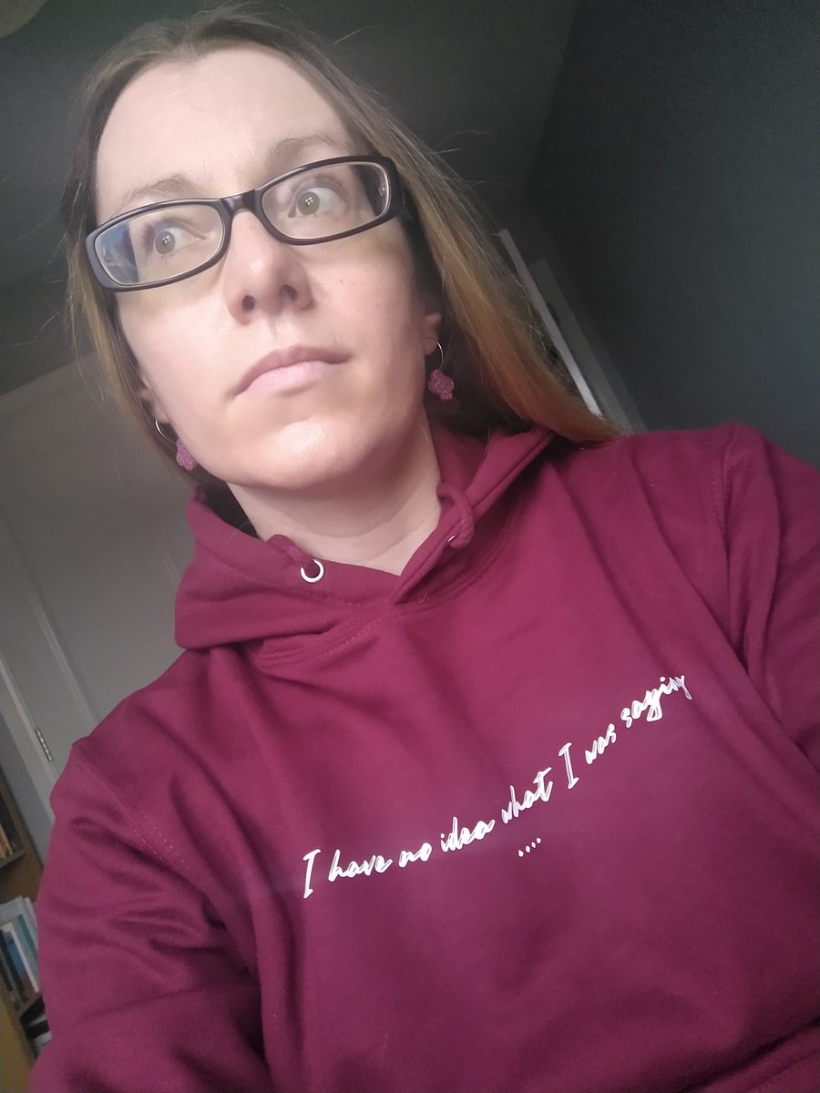 EndoDundee's tweet photo. When the brain fog hits...
New hoodie from @ImFineAttire on display today!
#Clothing #Endometriosis #Endo #LifeWithEndo #1In10 #InvisibleIllness #BrainFog https://t.co/PRIHFKZOSw