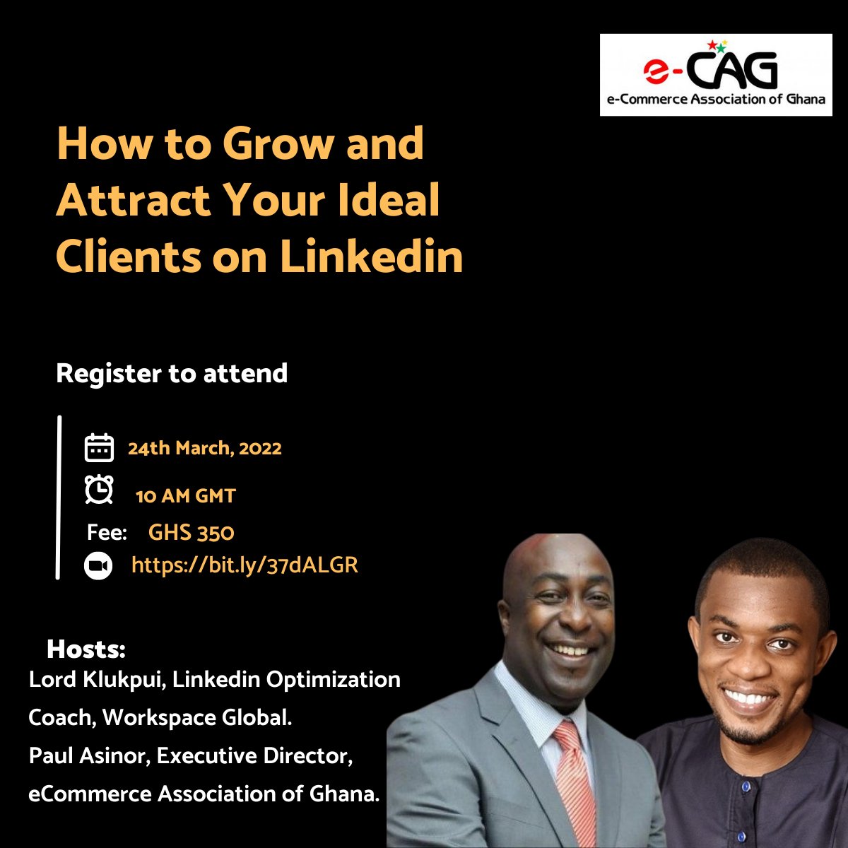 paulasinor's tweet photo. Get clarity on how to use your LinkedIn to attract the right audience and accelerate your business goals.
If you're a business owner, then LinkedIn is one of the best platforms to be on today. Join our webinar next week https://t.co/Q9oUrHEls3 https://t.co/i7TBQ16yEy