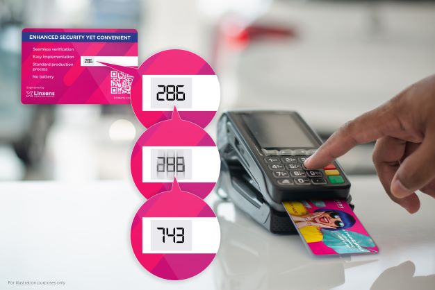 Linxens's tweet photo. EVC technology means that your credit cards security code becomes dynamic. It’s refreshed each time you use it in an EMV transaction, rendering stolen credit card data useless and reducing CNP fraud.
#TopOfTheWallet
#EVC @Ellipse #LinxensInside
https://t.co/CA32csnbLE https://t.co/38gihOcRML