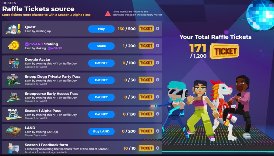priya_rodriguez's tweet photo. @TheSandboxGame I just participated in the daily #SandboxAlphaS2Contest for a chance to earn up to 1,000 $SAND! Starting March 14 -  Show your Raffle Tickets. Check out my screenshot below! 👇 #SandboxAlphaS2 https://t.co/QvqWQbYzO3