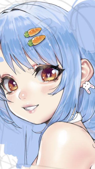 髪の塗りってほんとわからん 