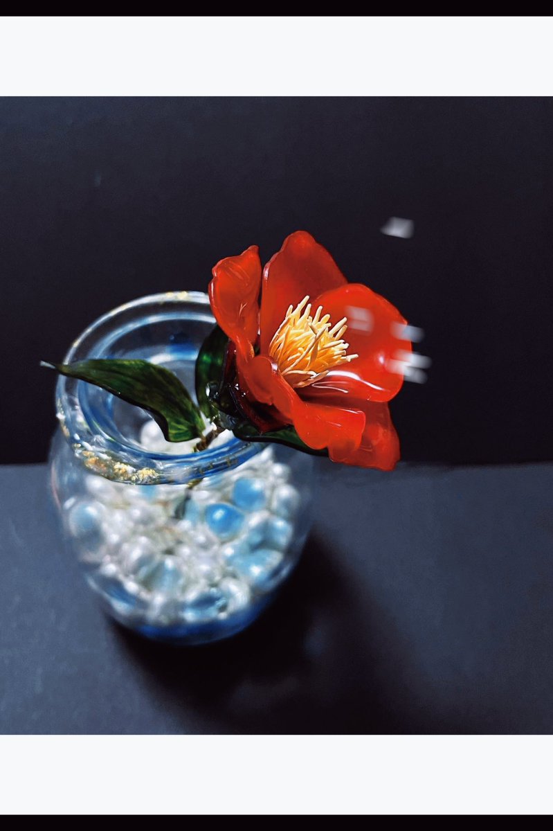 bomii03's tweet photo. プラバンの花　「椿」
2022/3/15

#プラバン 
#椿
#ハンドメイド 
#かんざし 
#アクセサリー 
#2022日常 https://t.co/2pOHs7ePZg
