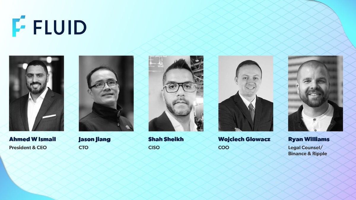 FLD_AI's tweet photo. #FLUID is led by a highly-experienced team from tier one financial institutions such as Goldman Sachs and Bank of America Merrill Lynch. 

FLUID is the future of liquidity aggregation, transformed.

#FLD #CeDeFi #Crypto https://t.co/6ytui0ksJ2