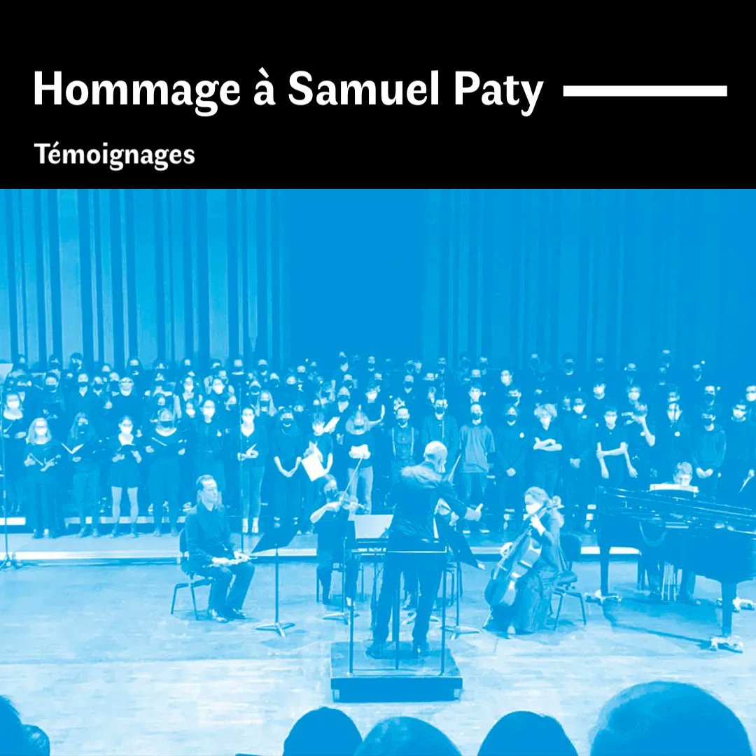 SinonMagazine's tweet photo. Lundi 18 octobre, Les Irréductibles du lycées Aristide Briand se sont rendus au lycée Nelson Mandela, à Nantes.

Accompagnés de leurs instruments, ils ont rendu hommage à l'enseignant assassiné il y a un an, Samuel Paty.

#magazine #lycee #musique #hommage #samuelpaty #nantes https://t.co/acCVCES9qZ