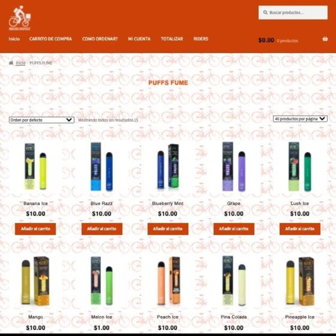 Ya puedes pedir tu PUFF favorito con delivery en Caracas #vape #puff #pide #delivery  delivery.gpscaracas.com/?product_cat=p…