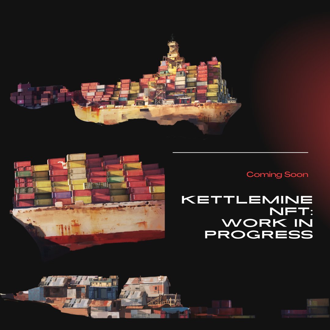 the_dustland's tweet photo. The Kettlemine #NFT is almost ready🔜😍

Want a sneak peek at the doorway to Dustland?👀
We’re sure you do!

Here's clue #1: It's an active fishing village with lots of boats. Wrecked boats too⛴️

RT if you want more #WIP looks🔁 https://t.co/3SgadPfNq4