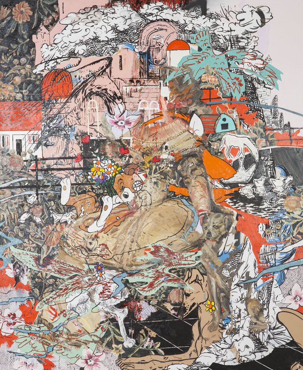 artsy's tweet photo. #FrancescaDiMattio, The Fox and the Hound, 2018 https://t.co/8AQeJZoozu https://t.co/5ju2Mk7NTz