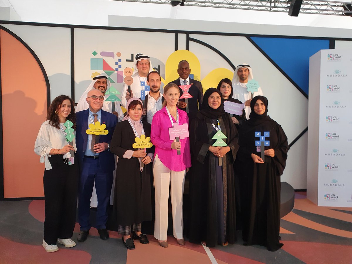 UNICEFGulf's tweet photo. We are pleased to be part of the #WEDForum with @Abudhabi_ECA and all our @wed_movement partners advancing #EarlyChildhood development because #EarlyMomentsMatter for #EveryChild. https://t.co/anivt6U9hS