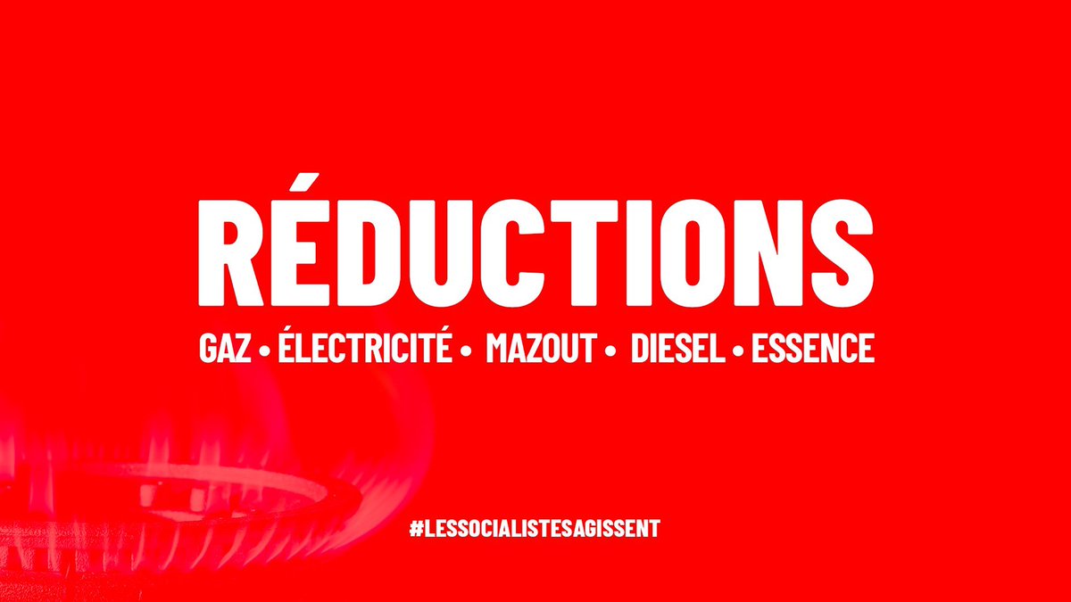 PaulMagnette's tweet photo. Ça y est ! On fait baisser les factures. 
👉 Gaz : TVA à 6%
👉 Électricité : TVA à 6% 
👉 Mazout : moins 200€
👉 Diesel/essence : moins 0,175€L
👉 Tarif social élargi prolongé 
 Les socialistes agissent. https://t.co/K1Mxjx834h