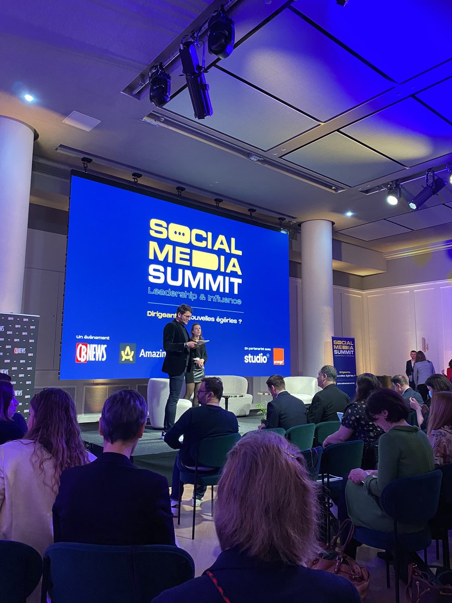 spokateam's tweet photo. Ce matin avec @CB_News au #socialmediasummit https://t.co/nDHpSCHx9i