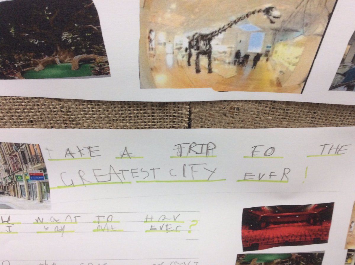 MayflowerPSch's tweet photo. Year 3 have been writing posters to persuade their linking school school friends to visit Leicester. What do you think of their โbossyโ titles? @LinkingSchool @StHardulphs https://t.co/V635WNieXY