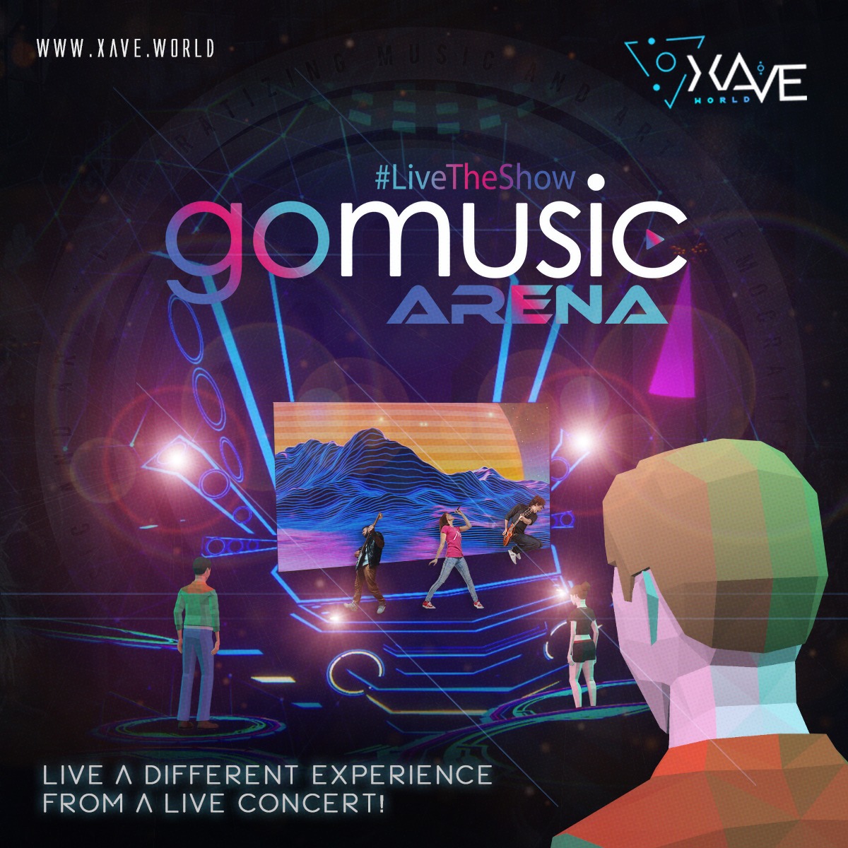 Amazing news, #Xavers!!!🎉

Here’s your chance to participate in our metaverse’s #beta and get a ticket to our first concert at #XaveArena!!!🔥
❤️Like 
🔁Rt. using the hashtags #XaveWorld #Xave #metaverse #NFT #playtoearn #XVC
📝Register at: xave.world

(Thread)👇