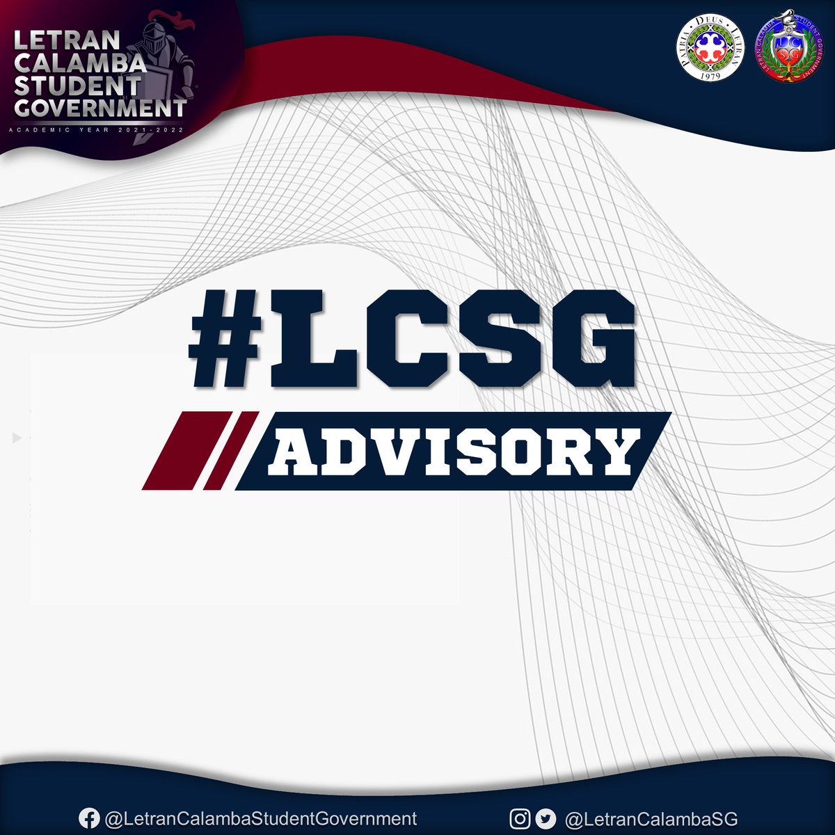 LetranCalambaSG's tweet photo. We regret to inform you that Knight Sky Cinema will not be pushing through today but will still air its cinema under the twinkling stars this Friday, March 18 at 6:00 p.m 

Be informed and stay safe!

#LCSG_Advisory 
#LetranCalambaStudentGovernment https://t.co/5GIlGsSuid