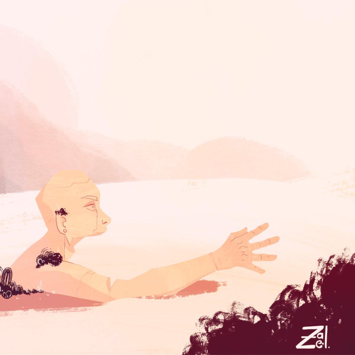 Zael_illus's tweet photo. Essayer d'atteindre la lumière.
#illustration https://t.co/lxbTbkOUhW