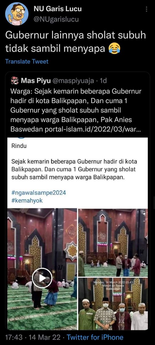 Mau pamer ibadah sambil Menyapa ..😄
Dan yg lain shalat Shubuhnya ga dipamerkan😄😄😄