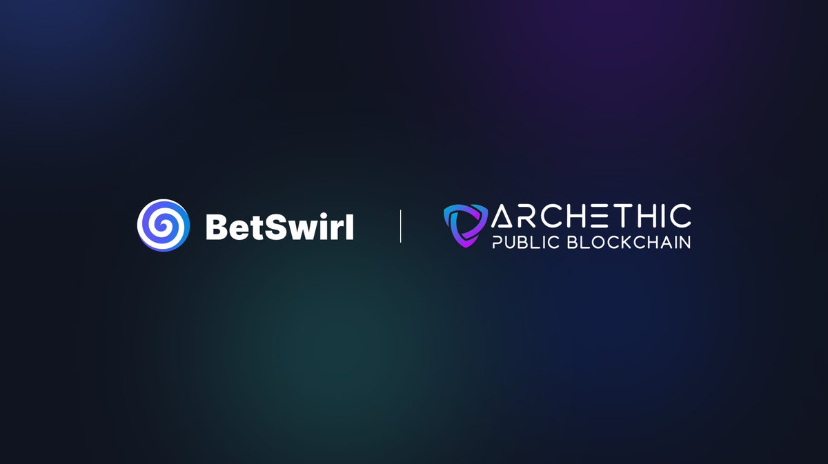 BetSwirl's tweet photo. To celebrate our partnership w/ @archethic, we're giving away 50$ Private Sale Allocation worth of $BETS &amp; 400 $UCO to 20 lucky winners 🏹🎉

To enter:
1️⃣Follow @BetSwirl &amp; @archethic
2️⃣Join respective Telegram group
3️⃣RT &amp; Tag 2 friends https://t.co/fR4HoXpqWM
