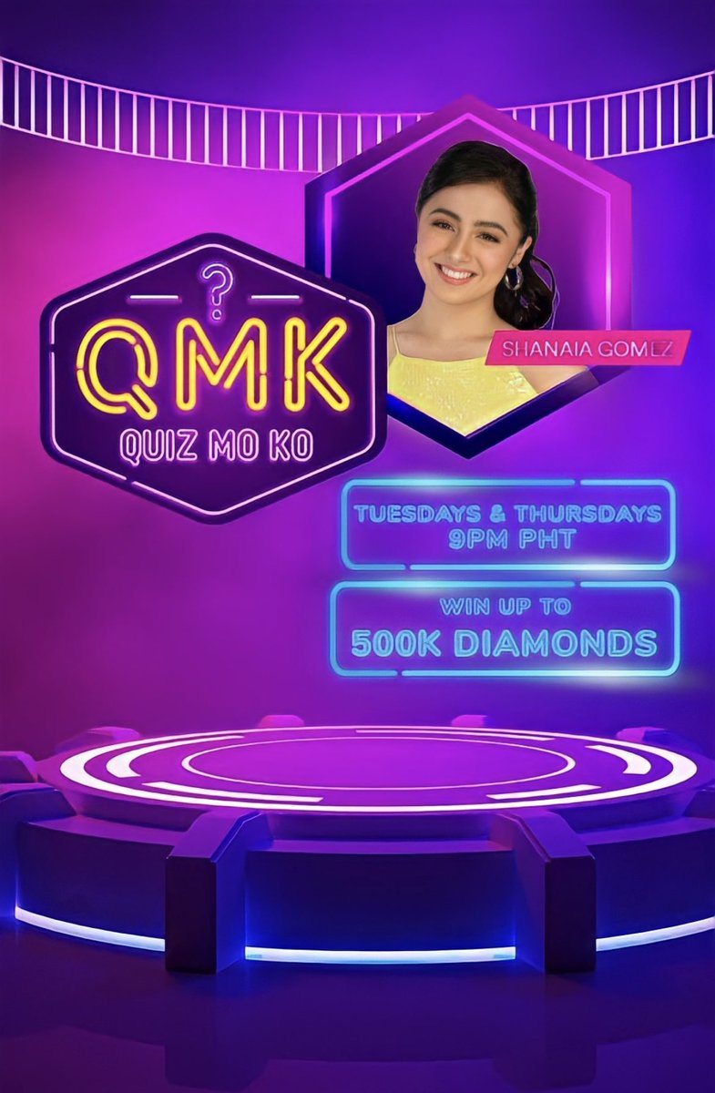 Quizmates, live na live kami mamaya sa Quiz Mo Ko, 9pm sa Kumu! Excited na ako maging quiz master at mamigay ng prizes sa inyo! Download the Kumu app now and see you later! #QMKwithShanaia