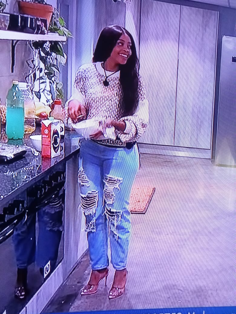 KabiKatli's tweet photo. Is my baby going somewhere today?

#MphoWaBadimo𓃵
#BBMzansi https://t.co/9iAnHAzkXv