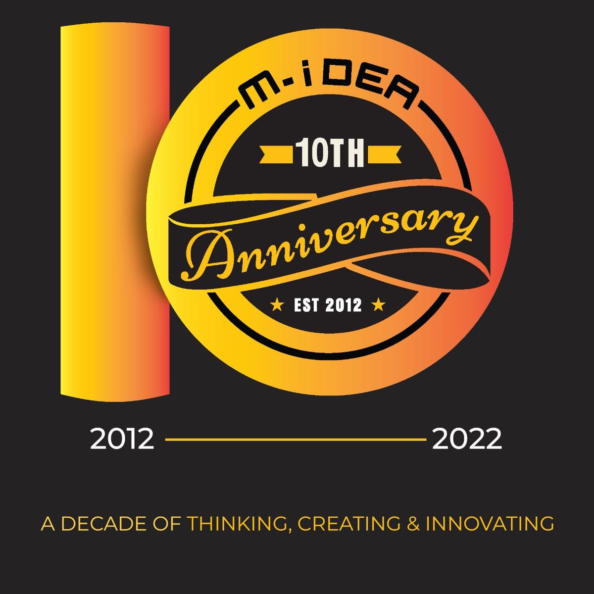 10 years ago⏳, an idea💡 was born.  Today we're celebrating🎉 a decade of Thinking🧐, Creating👌 and Innovating💪.  A huge THANK YOU🤝 to the Almighty🙏, Our clients and employees who have walked this journey with us🥳.

#MideaAt10 #midea #CompanyAnniversary