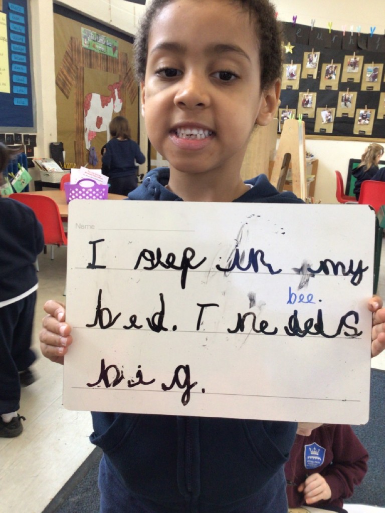 rec_hp's tweet photo. Fantastic writing in Reception #writing #EYFS https://t.co/8r1aipB3zZ