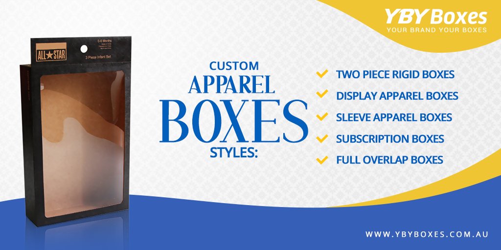 ybyboxesaus's tweet photo. Make a lasting impact and customise your own creative #apparelpackaging styles for your #apparelproduct's from #YBYBoxesAustralia. 

Here are few famous #customapparelboxes styles: https://t.co/RqWKmP2PeO

#Apparelpackaging #customapparelpackaging #custompackaging https://t.co/WmuW11UXbe