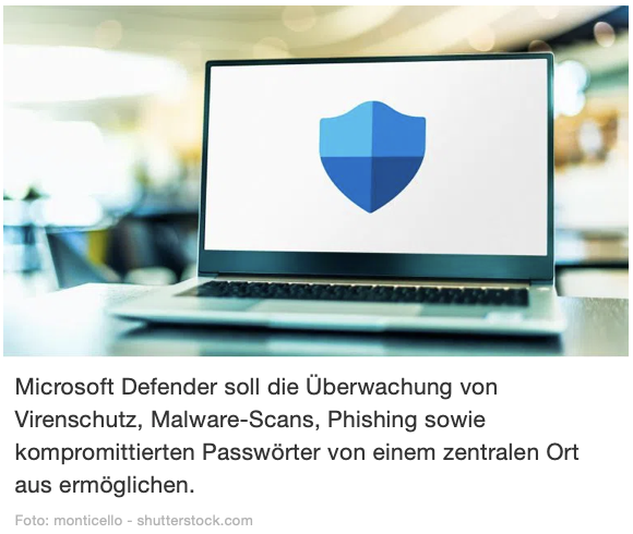 Adaptiva_DACH's tweet photo. Microsoft entwickelt Sicherheits-Dashboard

via @CSO_Germany 
https://t.co/7kAT5sV4WQ
#Microsoft #Security #Malware #Virenschutz https://t.co/3VwL3lzUgq